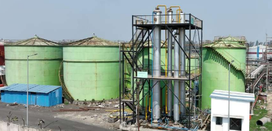 CBG plant at a sugar mill distillery in Uttar Pradesh